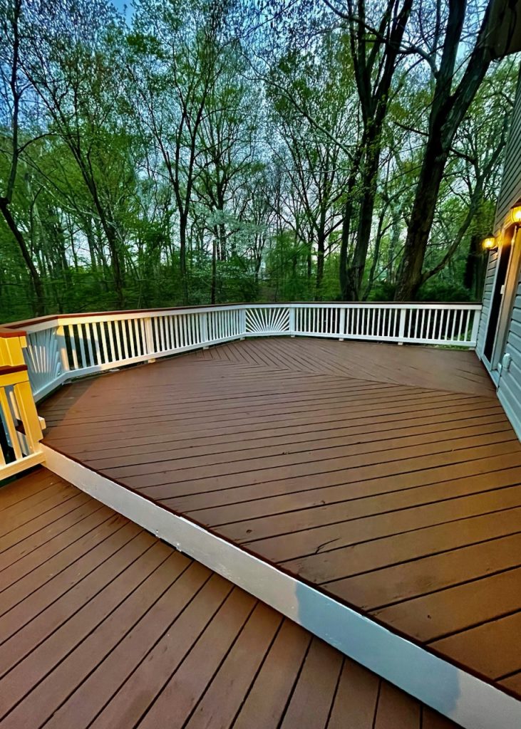 Large deck